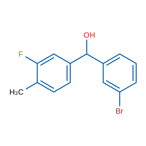 3-Bromo-3'-fluoro-4'-methylbenzhydrol 1g