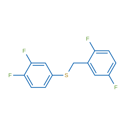 (2,5-Difluorobenzyl)(3,4-difluorophenyl)sulfane 1g
