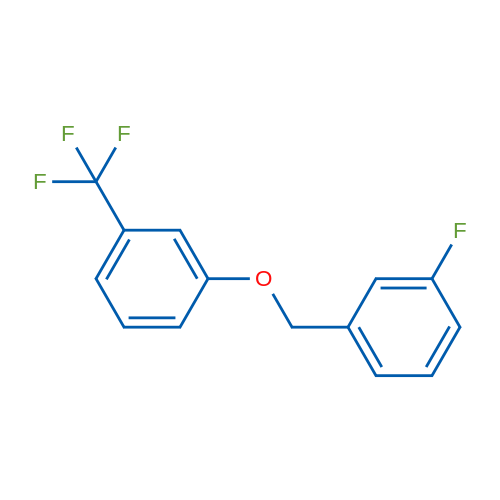 1-Fluoro-3-((3-(trifluoromethyl)phenoxy)methyl)benzene 1g