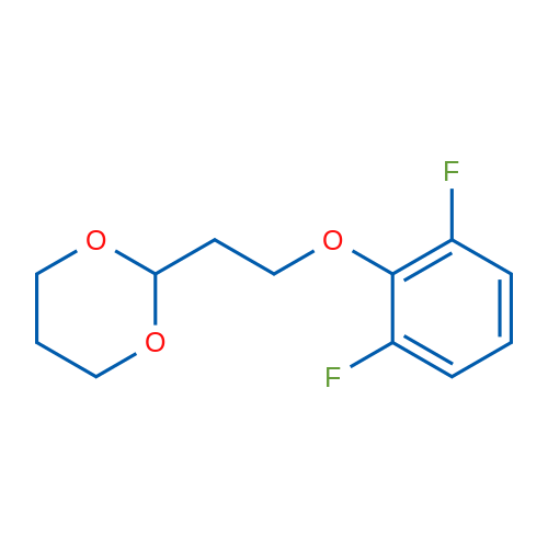 2-(2-(2,6-Difluorophenoxy)ethyl)-1,3-dioxane 1g