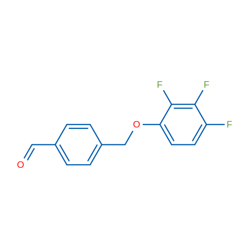 4-((2,3,4-Trifluorophenoxy)methyl)benzaldehyde 1g