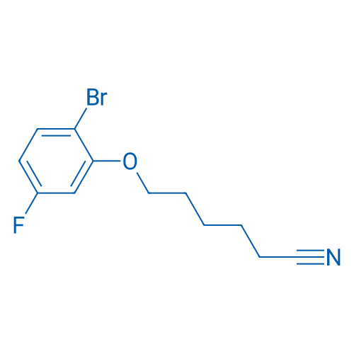 6-(2-Bromo-5-fluorophenoxy)hexanenitrile 1g