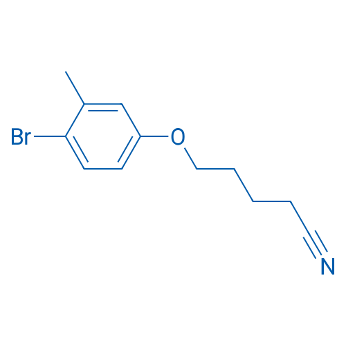 5-(4-Bromo-3-methylphenoxy)pentanenitrile 1g