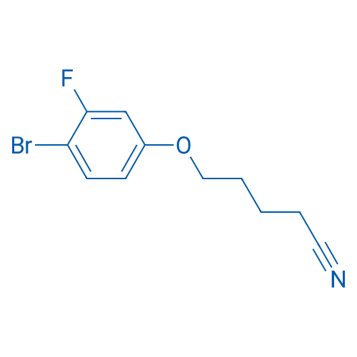 5-(4-Bromo-3-fluorophenoxy)pentanenitrile 1g