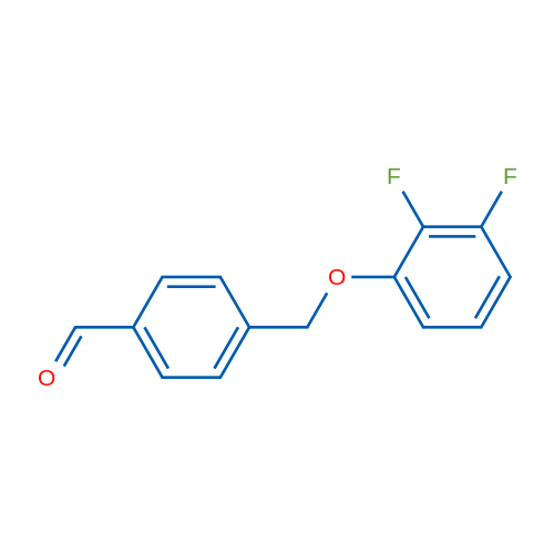 4-((2,3-Difluorophenoxy)methyl)benzaldehyde 1g
