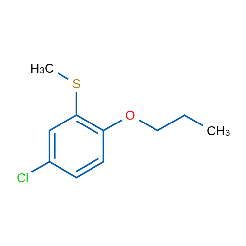 (5-Chloro-2-propoxyphenyl)(methyl)sulfane 1g
