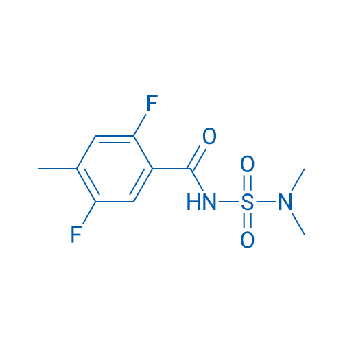 N-(N,N-Dimethylsulfamoyl)-2,5-difluoro-4-methylbenzamide 5g