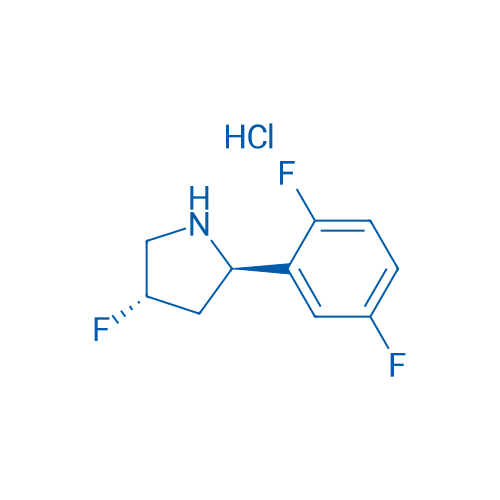 (2R,4S)-2-(2,5-Difluorophenyl)-4-fluoropyrrolidine hydrochloride 1g