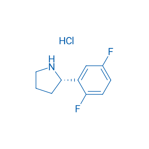 (S)-2-(2,5-Difluorophenyl)pyrrolidine hydrochloride 100mg