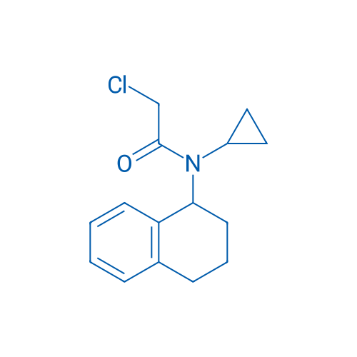 2-Chloro-N-cyclopropyl-N-(1,2,3,4-tetrahydronaphthalen-1-yl)acetamide 250mg