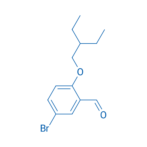5-Bromo-2-(2-ethylbutoxy)benzaldehyde 5g