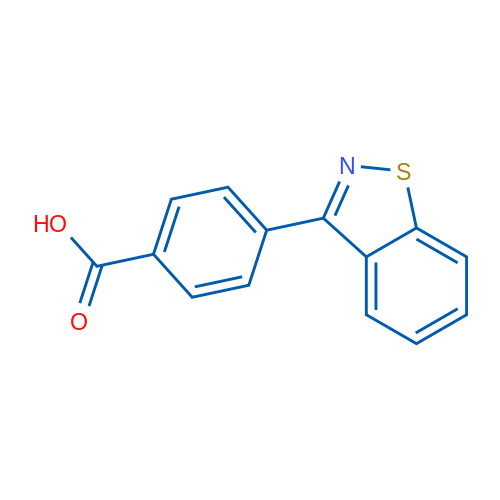 4-(Benzo[d]isothiazol-3-yl)benzoic acid 1g
