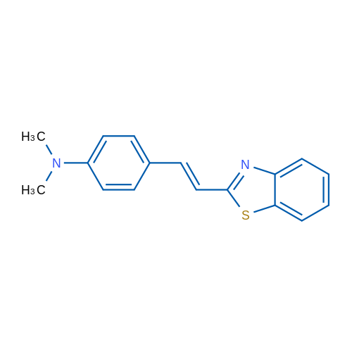 4-[(E)-2-(1,3-Benzothiazol-2-yl)ethenyl]-N,N-dimethylaniline 1g