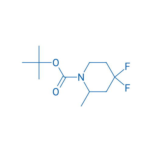 tert-Butyl 4,4-difluoro-2-methylpiperidine-1-carboxylate 100mg