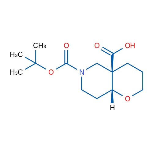 cis-6-(tert-Butoxycarbonyl)octahydro-2H-pyrano[3,2-c]pyridine-4a-carboxylic acid 1g