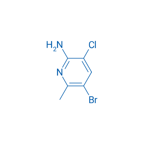 5-Bromo-3-chloro-6-methylpyridin-2-amine 250mg