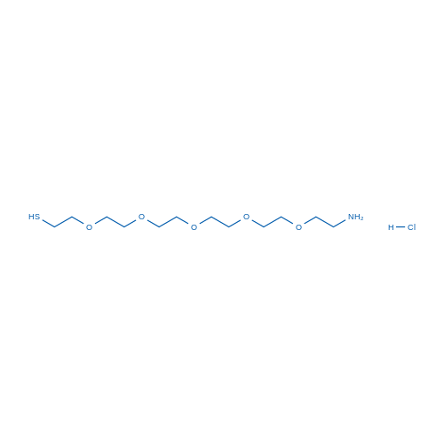 HS-PEG5-CH2CH2NH2 HCl 50mg