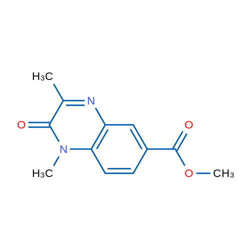Methyl 1,3-dimethyl-2-oxo-1,2-dihydroquinoxaline-6-carboxylate 1g