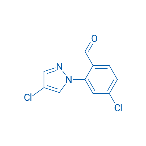 4-Chloro-2-(4-chloro-1H-pyrazol-1-yl)benzaldehyde 1g