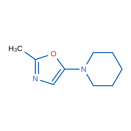 2-Methyl-5-(piperidin-1-yl)oxazole 1g