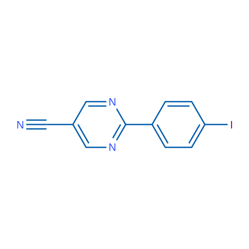 2-(4-Iodophenyl)pyrimidine-5-carbonitrile 1g