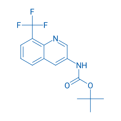 tert-Butyl (8-(trifluoromethyl)quinolin-3-yl)carbamate 100mg
