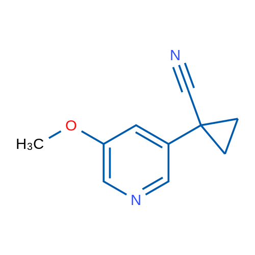 1-(5-Methoxypyridin-3-yl)cyclopropanecarbonitrile 1g