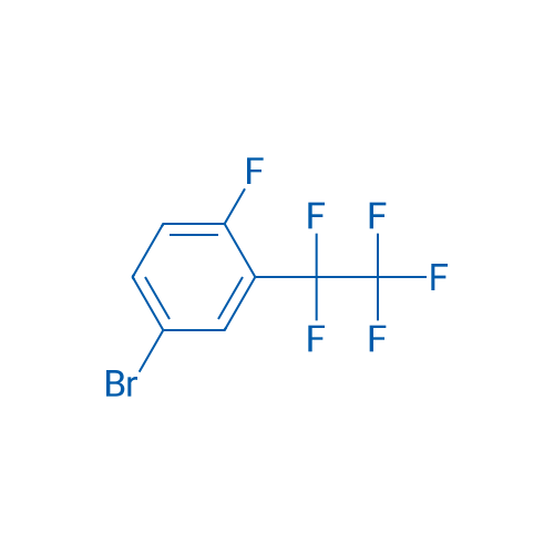 5-Bromo-2-fluoro-1-(1,1,2,2,2-pentafluoroethyl)-benzene 250mg