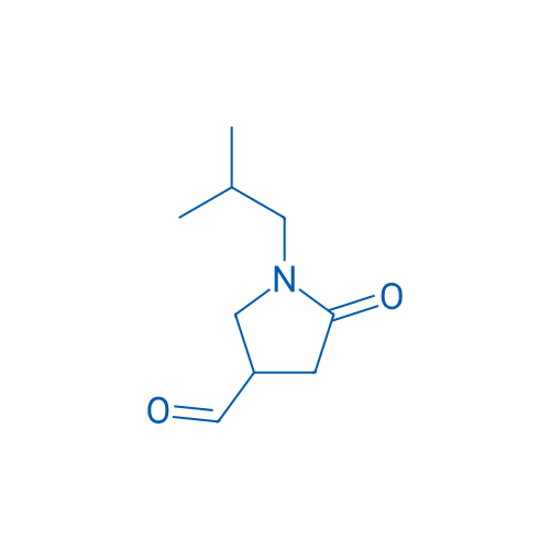 1-Isobutyl-5-oxopyrrolidine-3-carbaldehyde 250mg