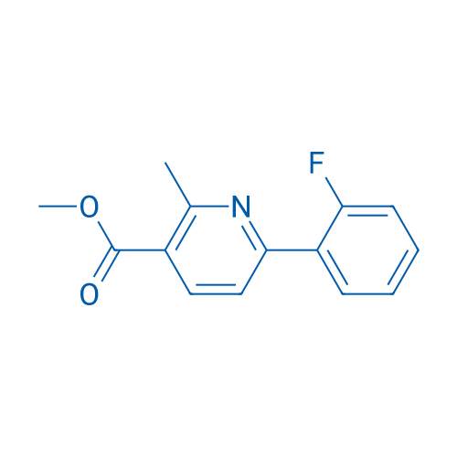 Methyl 6-(2-fluorophenyl)-2-methylnicotinate 1g