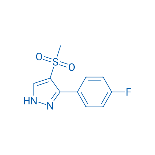 3-(4-Fluorophenyl)-4-(methylsulfonyl)-1H-pyrazole 1g