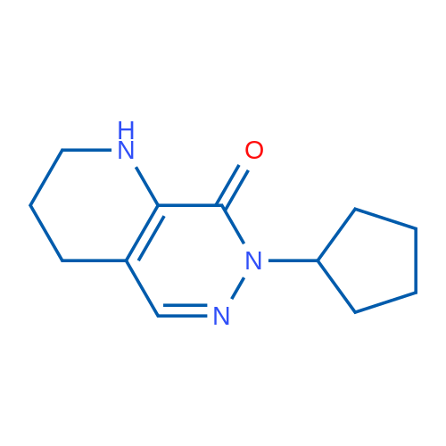 7-Cyclopentyl-1,2,3,4-tetrahydropyrido[2,3-d]pyridazin-8(7H)-one 1g