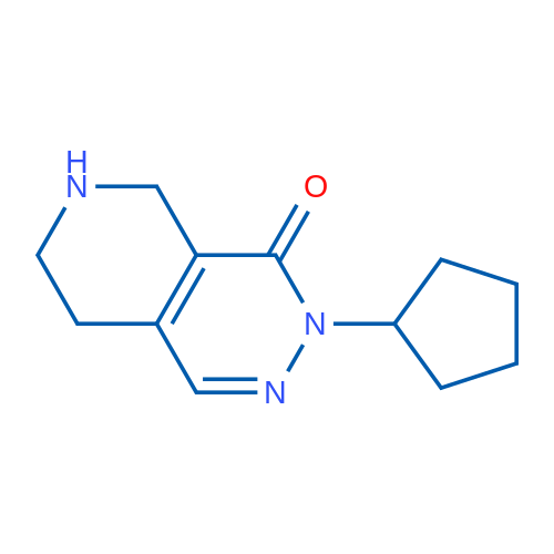 3-Cyclopentyl-5,6,7,8-tetrahydropyrido[3,4-d]pyridazin-4(3H)-one 1g