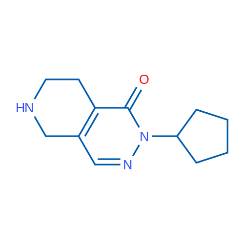 2-Cyclopentyl-5,6,7,8-tetrahydropyrido[3,4-d]pyridazin-1(2H)-one 1g