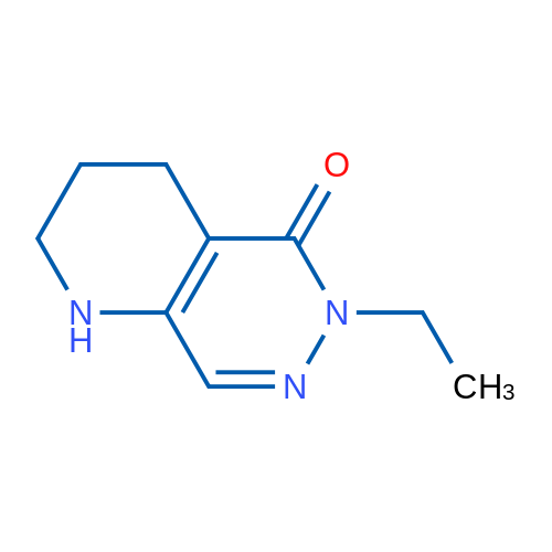 6-Ethyl-1,2,3,4-tetrahydropyrido[2,3-d]pyridazin-5(6H)-one 1g