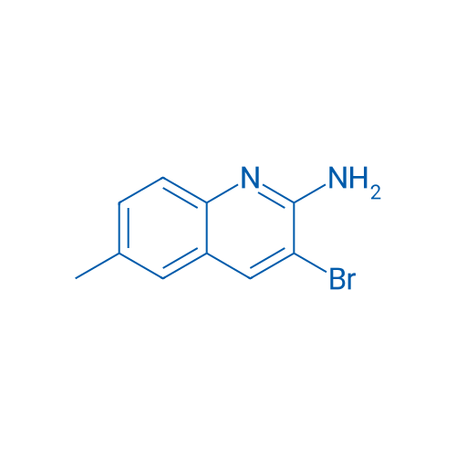 3-Bromo-6-methylquinolin-2-amine 100mg