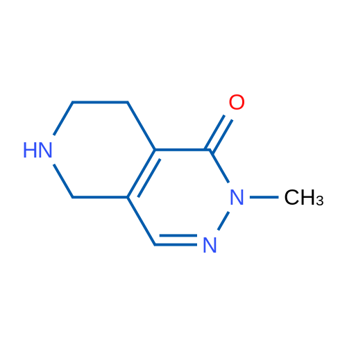 2-Methyl-5,6,7,8-tetrahydropyrido[3,4-d]pyridazin-1(2H)-one 1g