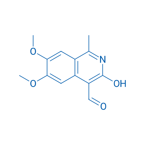 3-hydroxy-6,7-dimethoxy-1-methylisoquinoline-4-carbaldehyde 5g