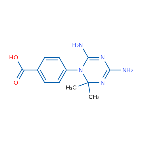 4-(4,6-Diamino-2,2-dimethyl-1,3,5-triazin-1(2H)-yl)benzoic acid 1g