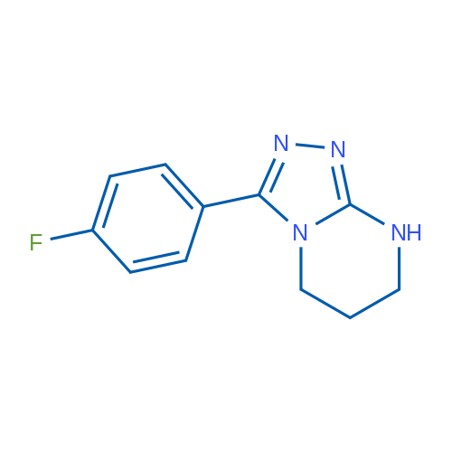 3-(4-Fluorophenyl)-5,6,7,8-tetrahydro-[1,2,4]triazolo[4,3-a]pyrimidine 1g