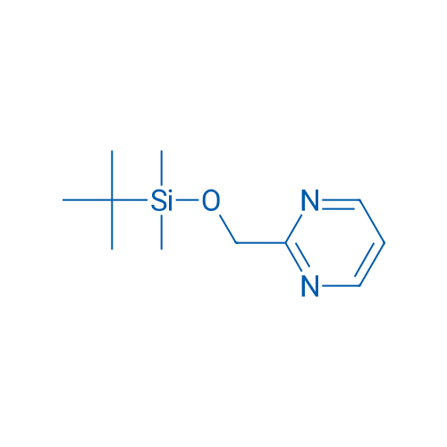 2-(((tert-Butyldimethylsilyl)oxy)methyl)pyrimidine 250mg