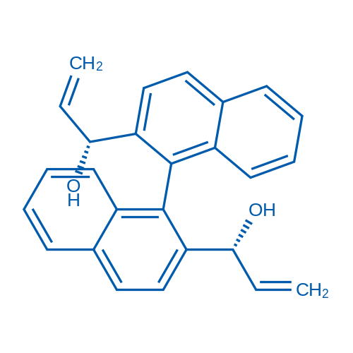 (11BS)-(1R,1'R)-1,1'-([1,1'-binaphthalene]-2,2'-diyl)bis(prop-2-en-1-ol) 250mg