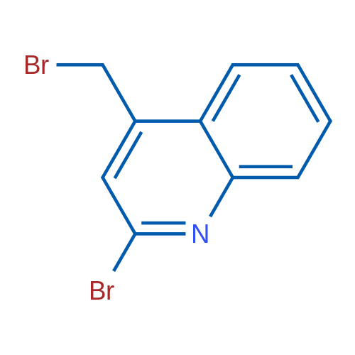2-Bromo-4-(bromomethyl)quinoline 50mg