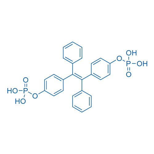 (1,2-Diphenylethene-1,2-diyl)bis(4,1-phenylene) bis(dihydrogen phosphate) 1g