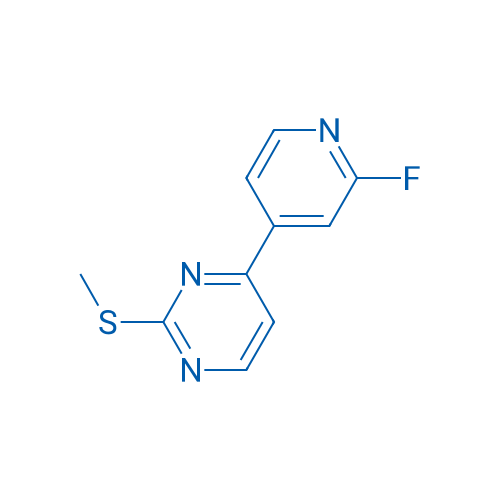 4-(2-Fluoropyridin-4-yl)-2-(methylthio)pyrimidine 1g