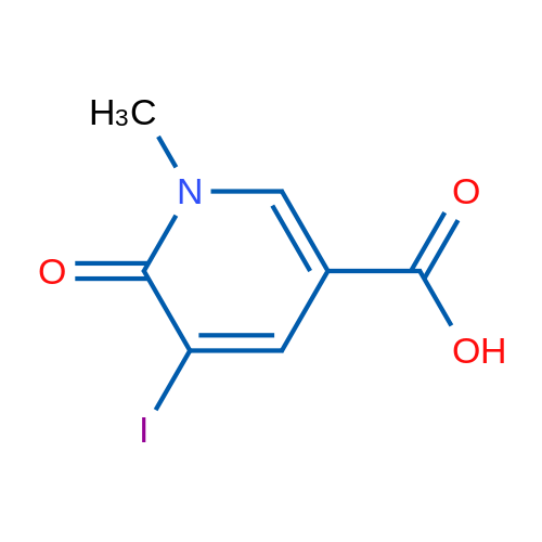 5-Iodo-1-methyl-6-oxo-1,6-dihydropyridine-3-carboxylic acid 1g