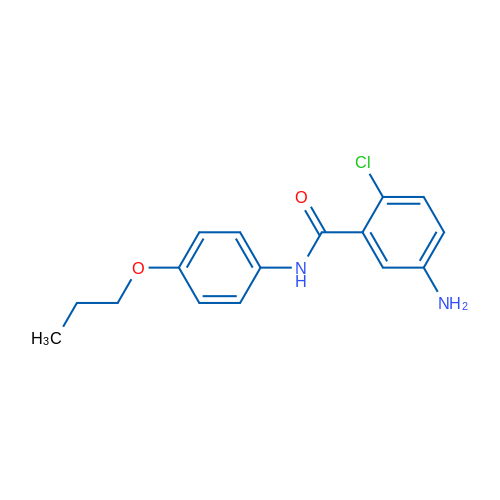 5-Amino-2-chloro-N-(4-propoxyphenyl)benzamide 1g