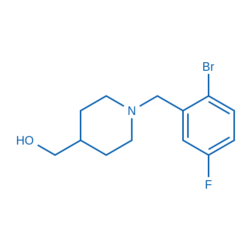 (1-(2-bromo-5-fluorobenzyl)piperidin-4-yl)methanol 1g