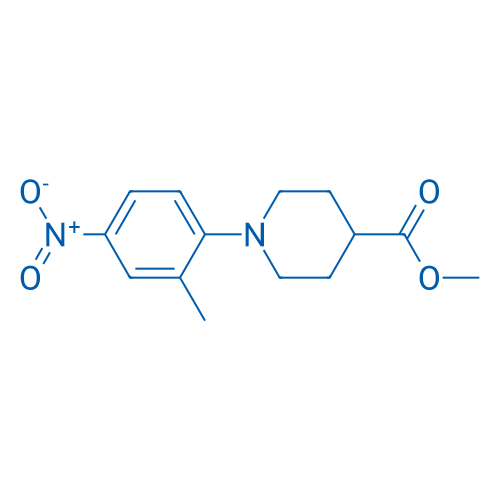 Methyl 1-(2-methyl-4-nitrophenyl)piperidine-4-carboxylate 1g