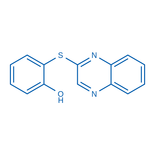 2-(Quinoxalin-2-ylsulfanyl)phenol 50mg